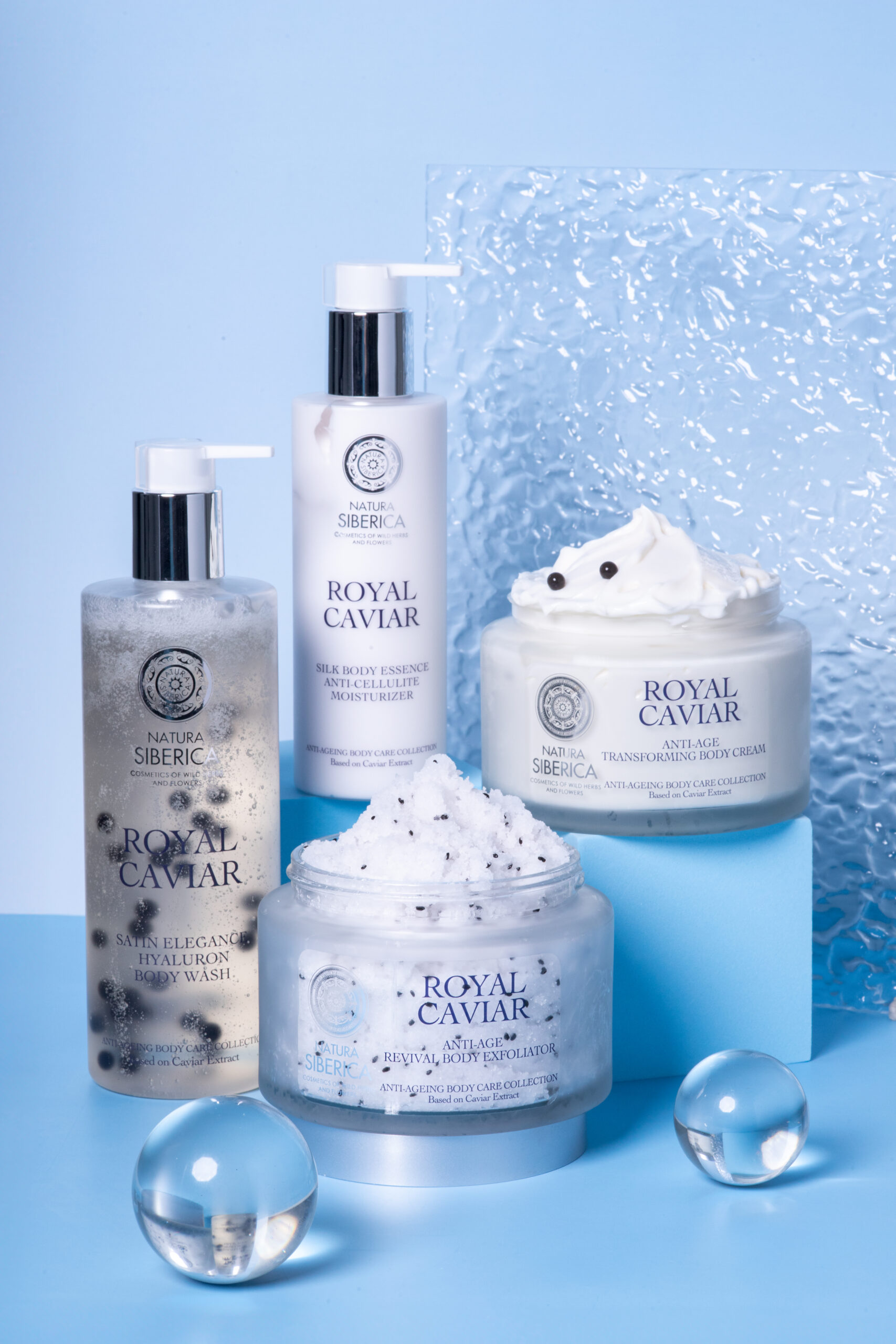 NATURA SIBERICA ROYAL CAVIAR Silk Body Essence Anti-Cellulite Moisturizer, 200 ml – Image 6