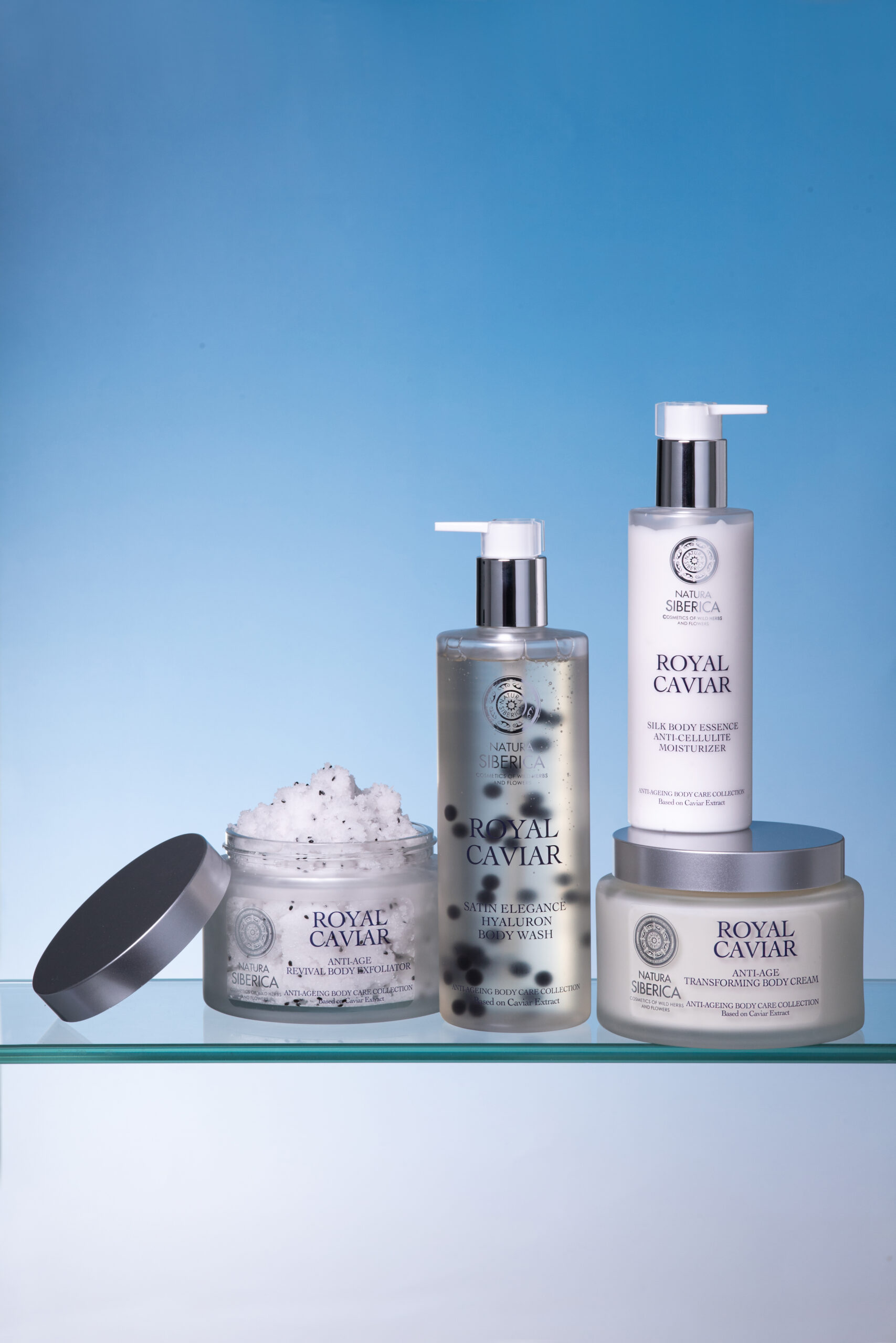 NATURA SIBERICA ROYAL CAVIAR Silk Body Essence Anti-Cellulite Moisturizer, 200 ml – Image 7