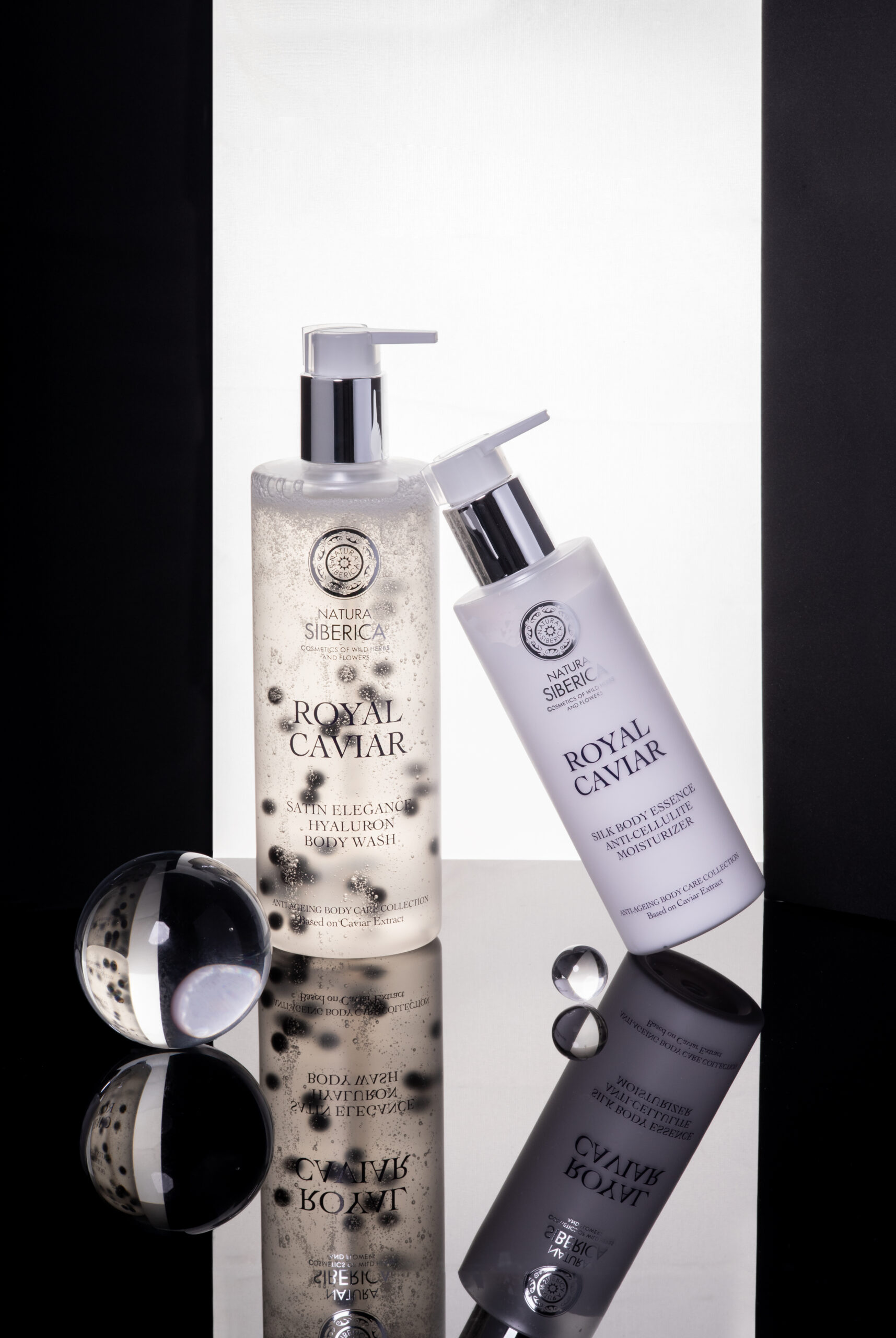 NATURA SIBERICA ROYAL CAVIAR Silk Body Essence Anti-Cellulite Moisturizer, 200 ml – Image 16