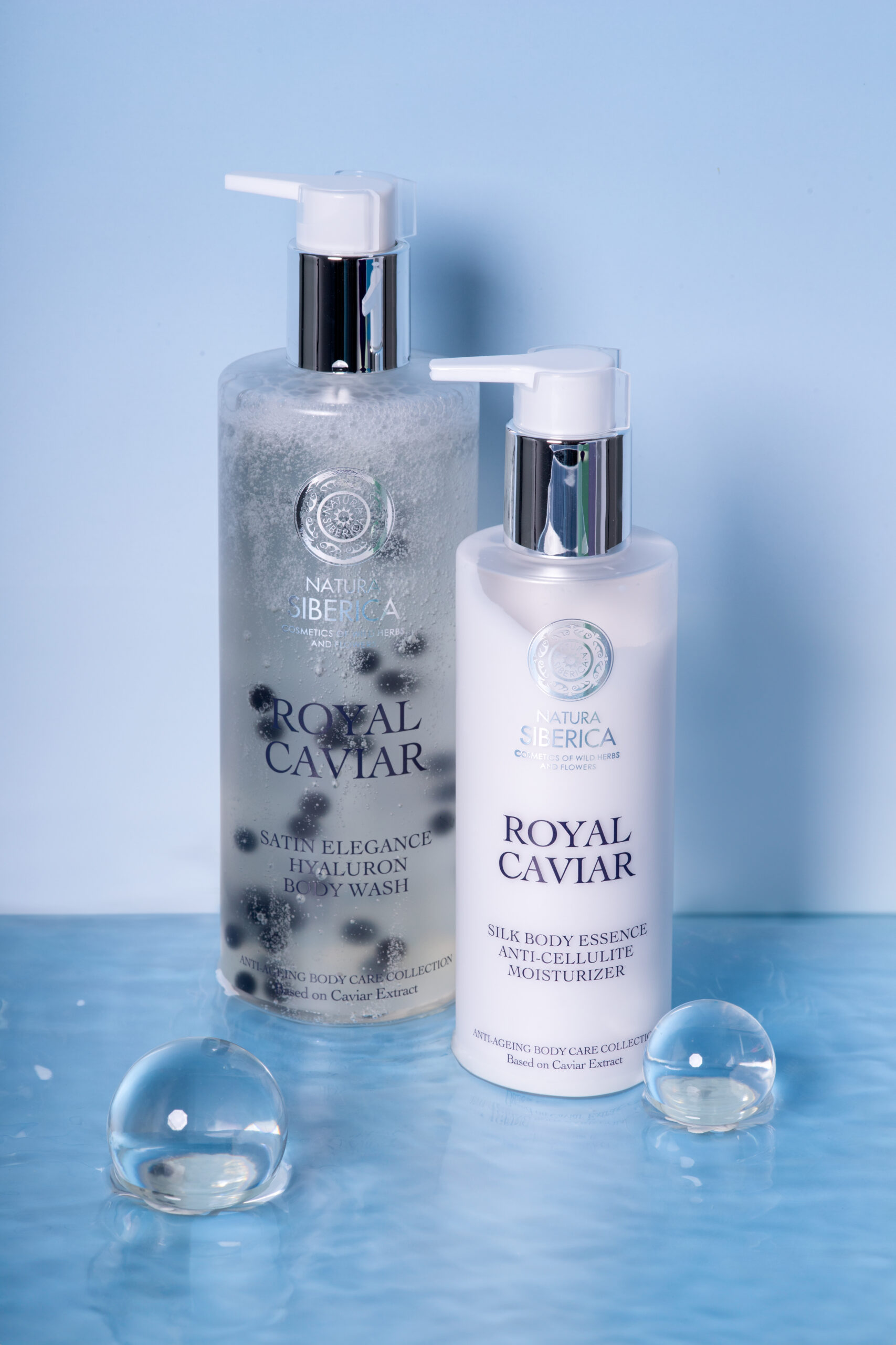 NATURA SIBERICA ROYAL CAVIAR Silk Body Essence Anti-Cellulite Moisturizer, 200 ml – Image 15