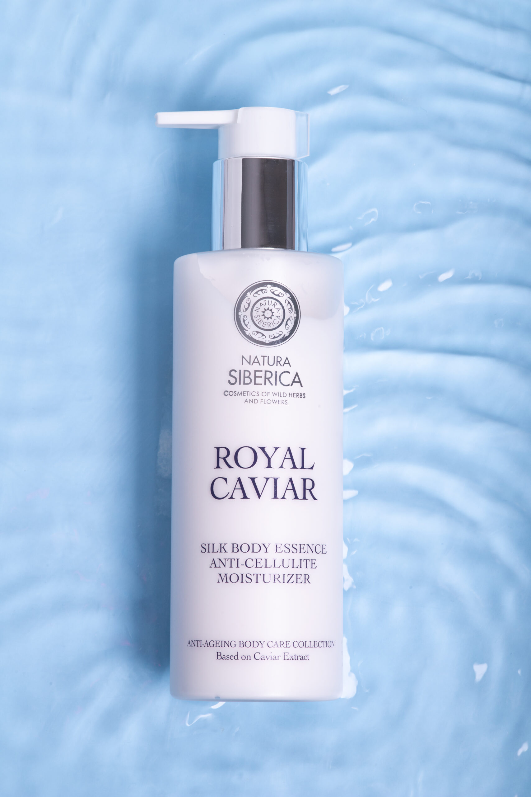 NATURA SIBERICA ROYAL CAVIAR Silk Body Essence Anti-Cellulite Moisturizer, 200 ml – Image 12