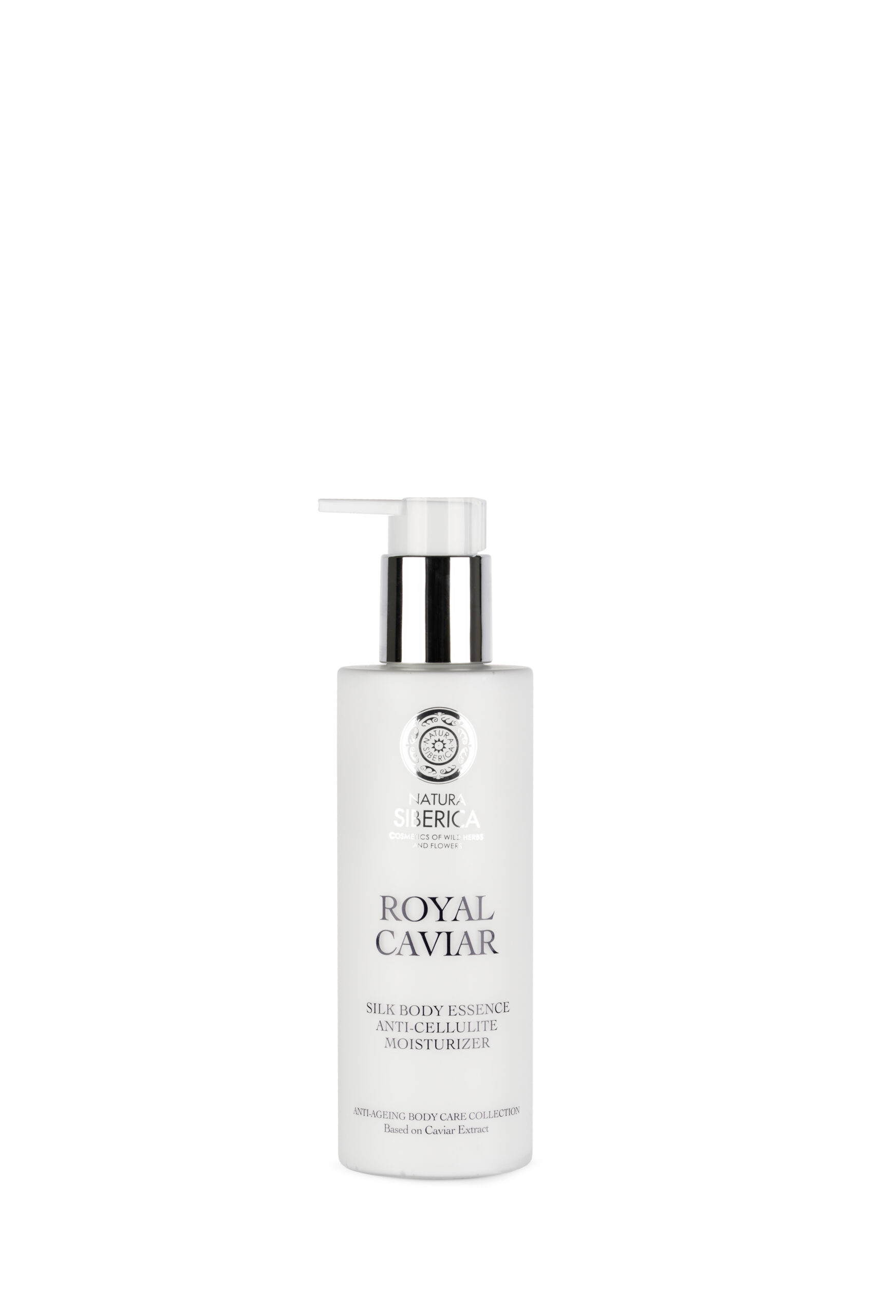 NATURA SIBERICA ROYAL CAVIAR Silk Body Essence Anti-Cellulite Moisturizer, 200 ml