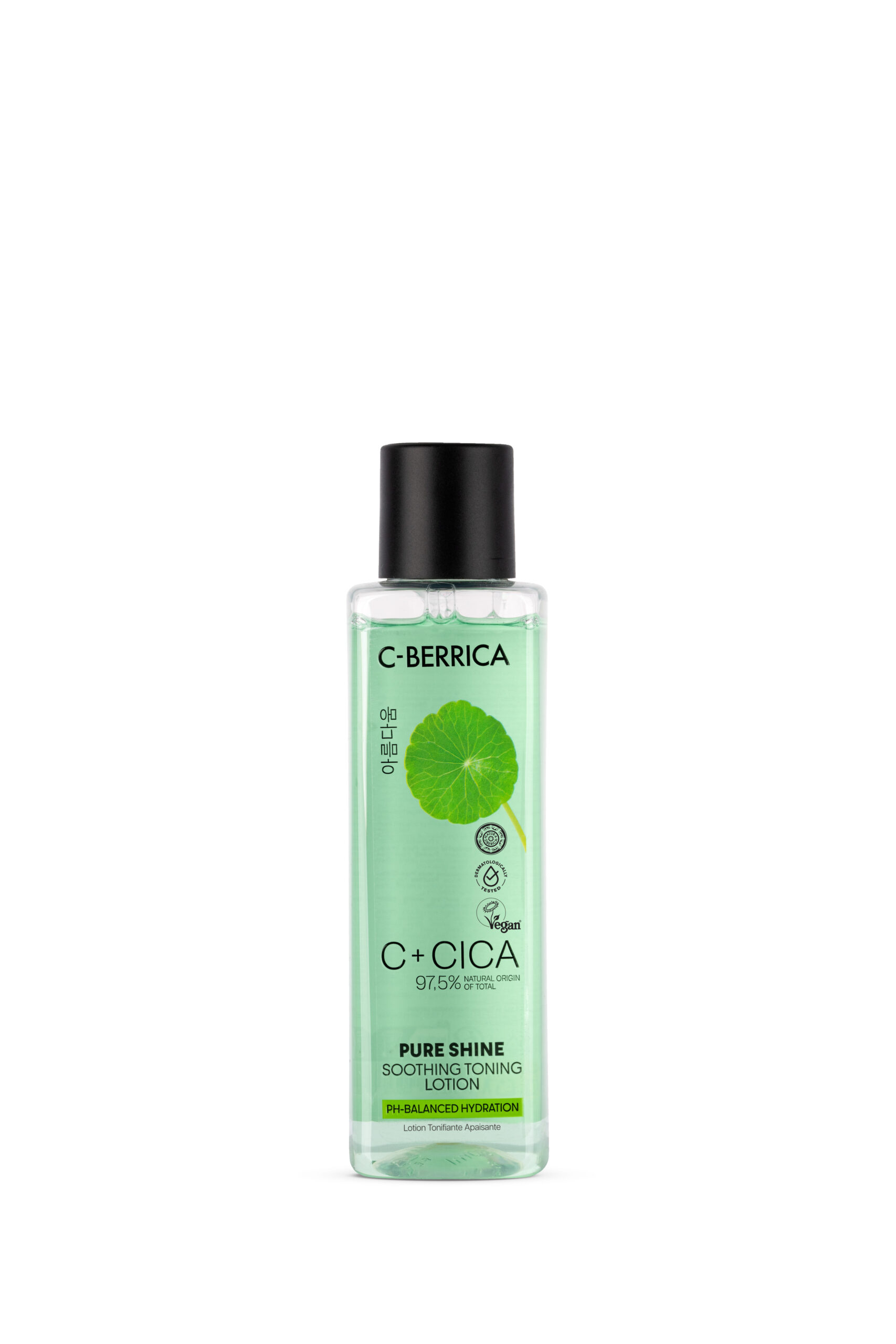 NATURA SIBERICA CICA C-BERRICA. Pure Shine LOTION TONIQUE APAISANTE Hydratation au pH équilibré, 150 ml