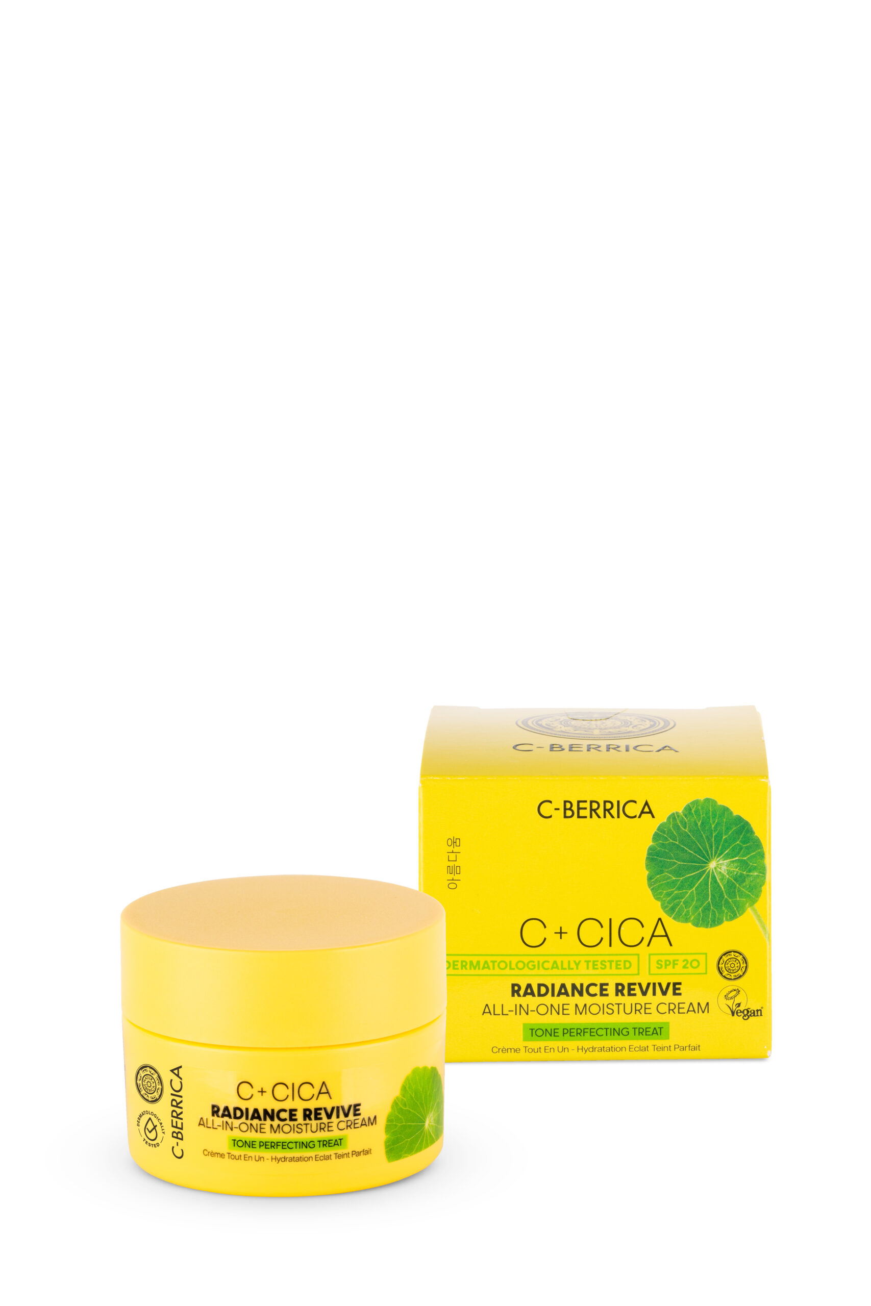 NATURA SIBERICA CICA C-BERRICA. Radiance Revive CRÈME HYDRATANTE TOUT-EN-UN Soin perfecteur de teint, 50 ml