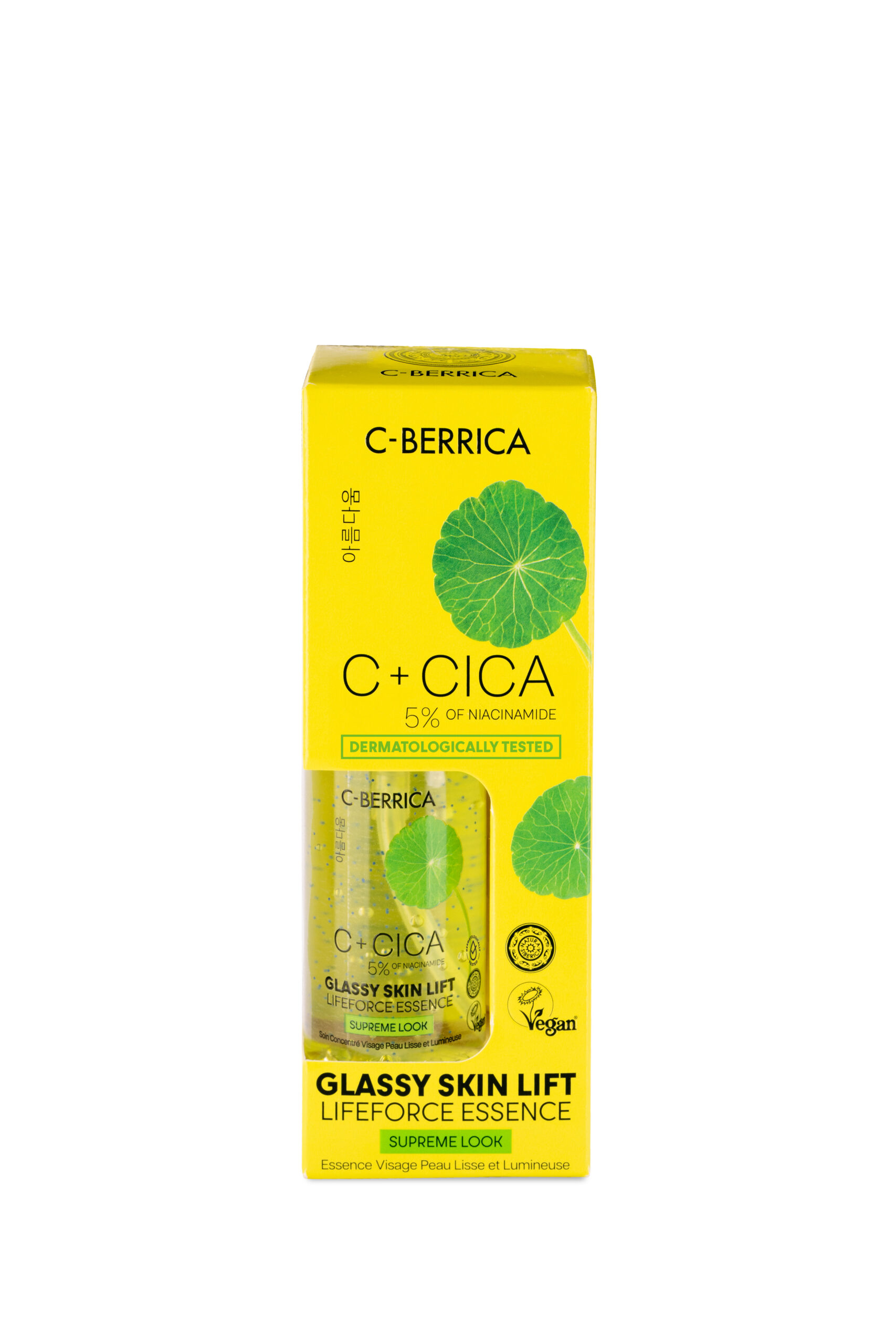 NATURA SIBERICA CICA C-BERRICA Soin liftant pour une peau éclatante LIFEFORCE ESSENCE Look suprême, 50 ml