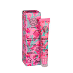NATURA SIBERICA C-Berrica Pink Calluna Gel-crème pour les yeux Roll And Glow, 20 ml