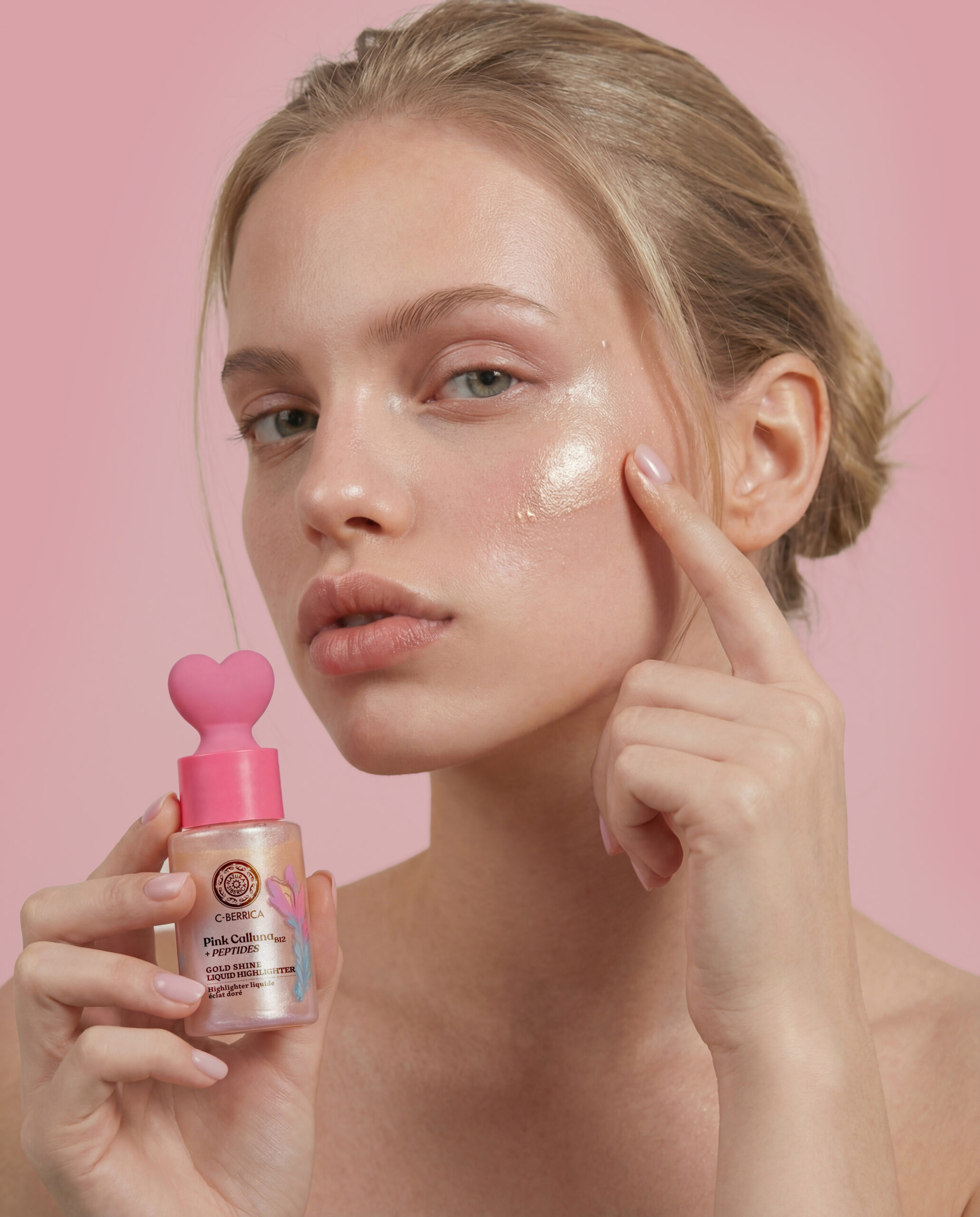 NATURA SIBERICA C-Berrica Pink Calluna Illuminateur liquide Gold Shine, 30 ml – Image 14