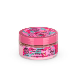 NATURA SIBERICA C-Berrica Pink Calluna Masque visage à l'argile pour des pores parfaits, 100 ml