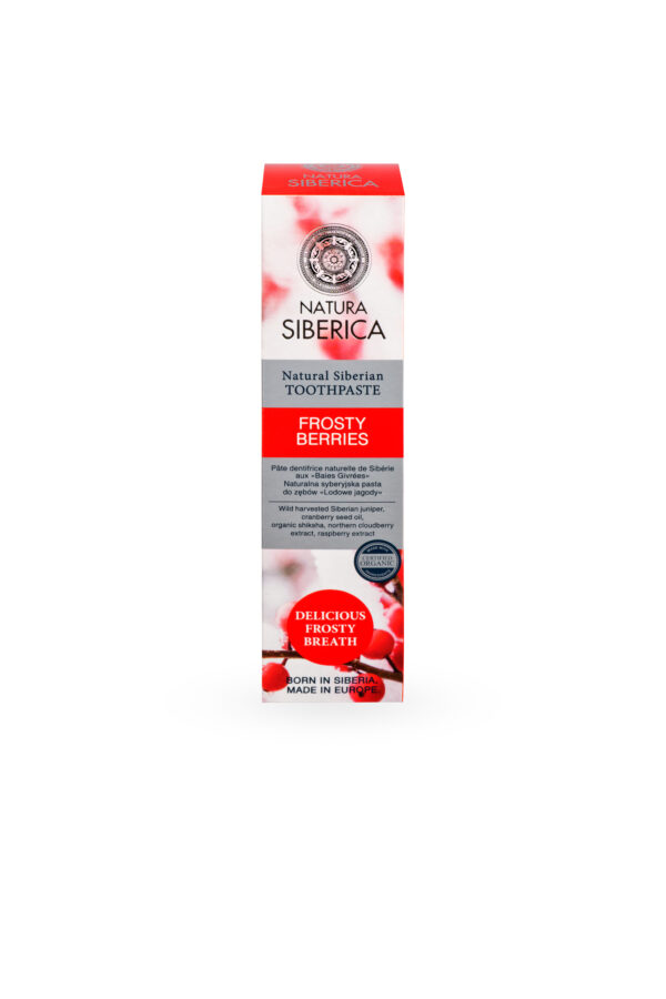NATURA SIBERICA Frosty Berries Tandpasta 100 g - Afbeelding 2