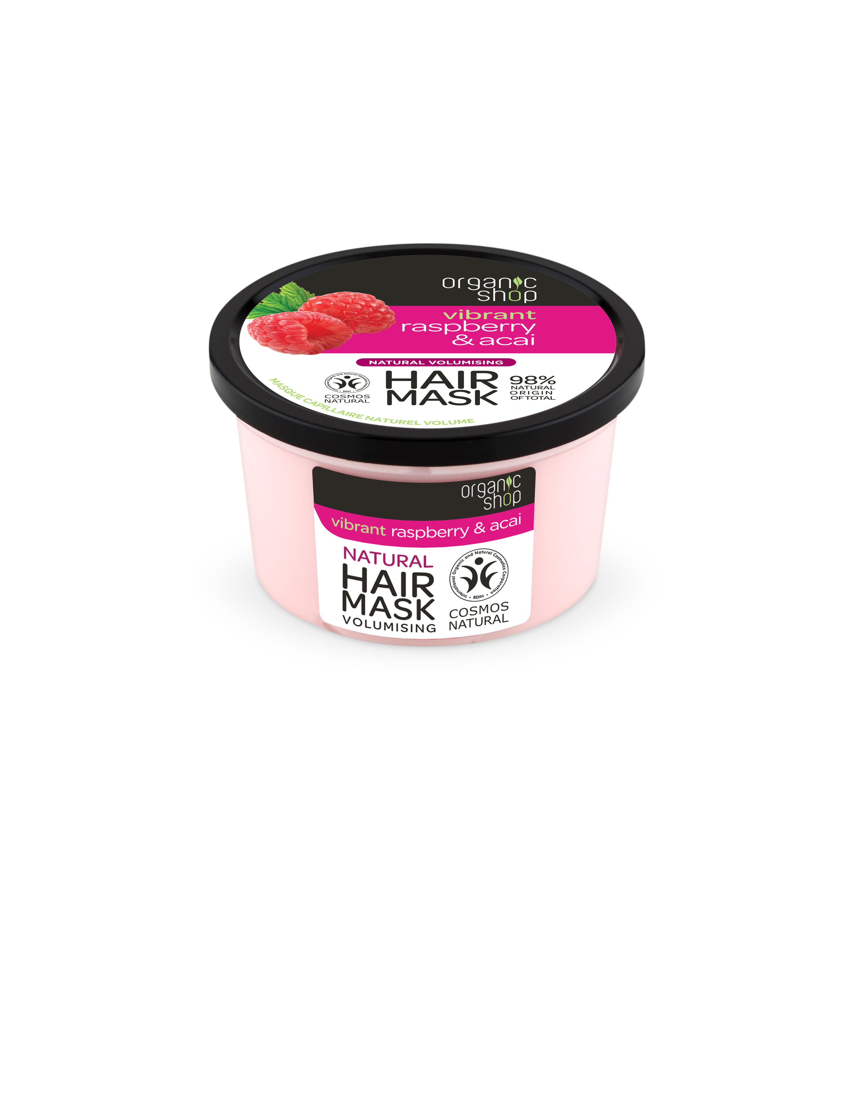 ORGANIC SHOP Raspberry & Acai Hair Mask 280ml