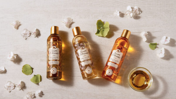 TESORI D'ORIENTE Huile de douche Argan & Cyperus 250ml – Image 5
