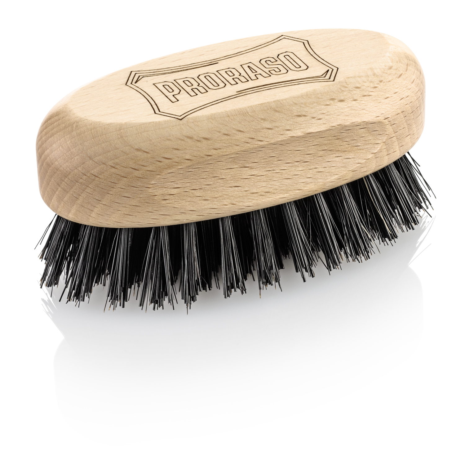 PRORASO Old style moustache brush