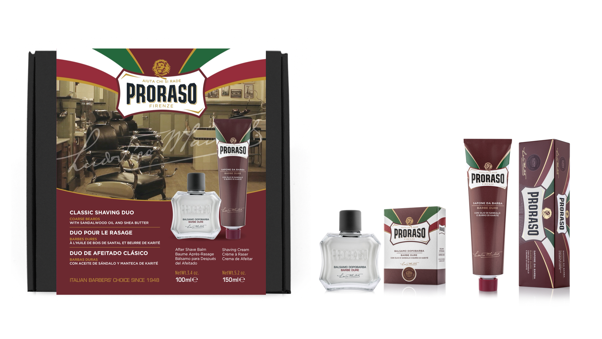 PRORASO Duo Pack Sandalwood