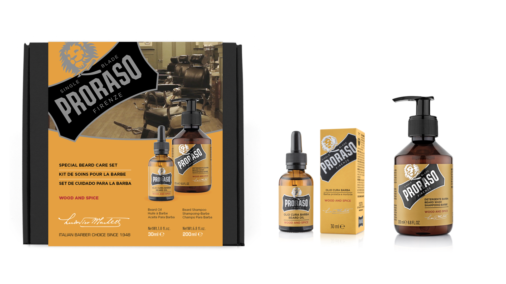 PRORASO Duo pack Wood& Spice