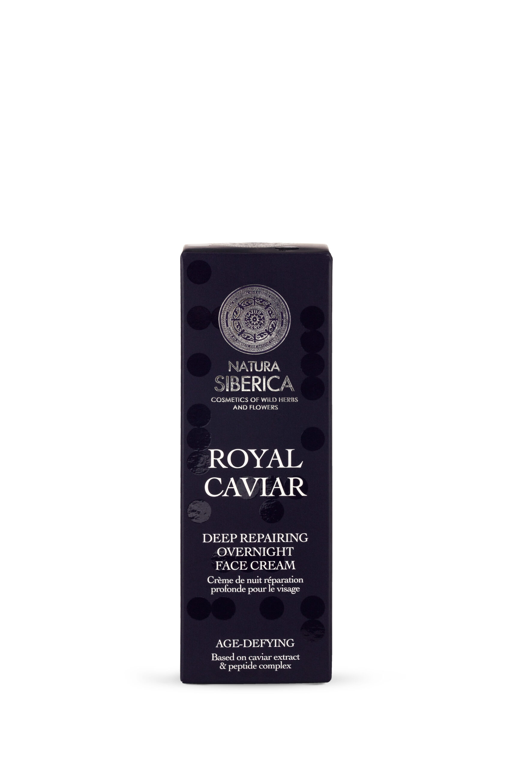 NATURA SIBERICA ROYAL CAVIAR Deep Repairing Overnight Face Cream, 50 ml – Image 2