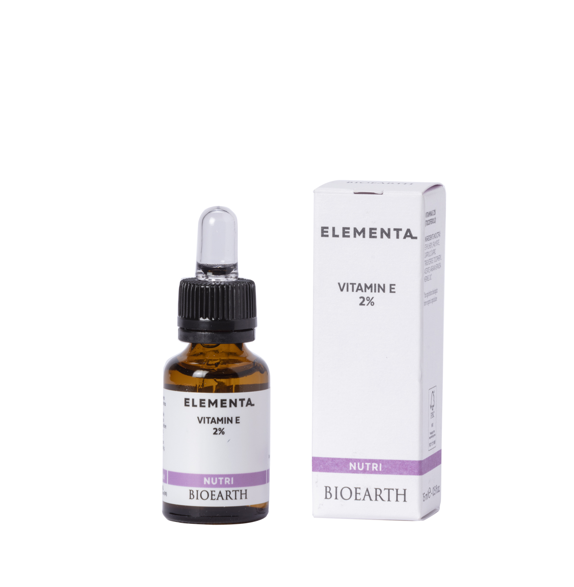 BIOEARTH ELEMENTA Sérum vitamine E 2% 15ml