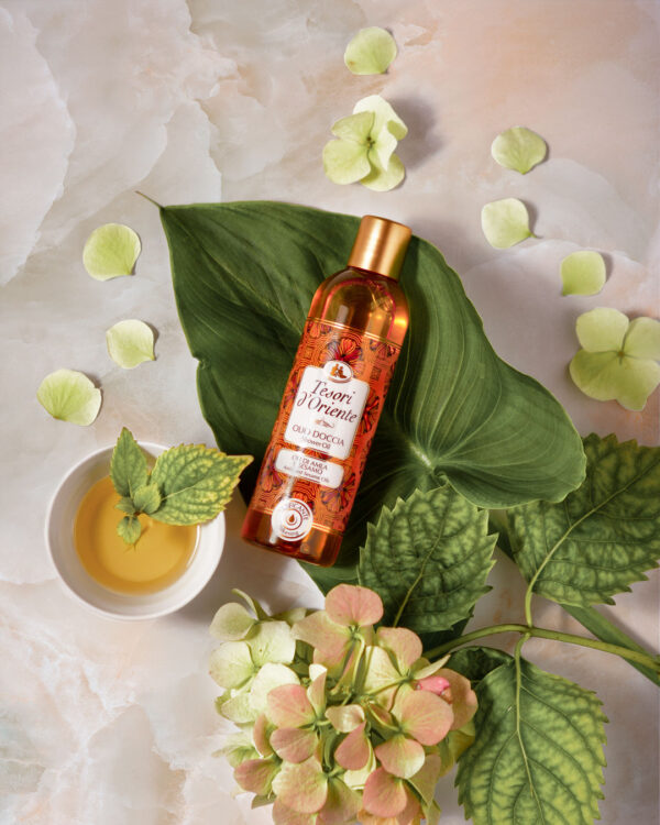 TESORI D'ORIENTE Huile de douche Amla & Sésame 250ml – Image 5