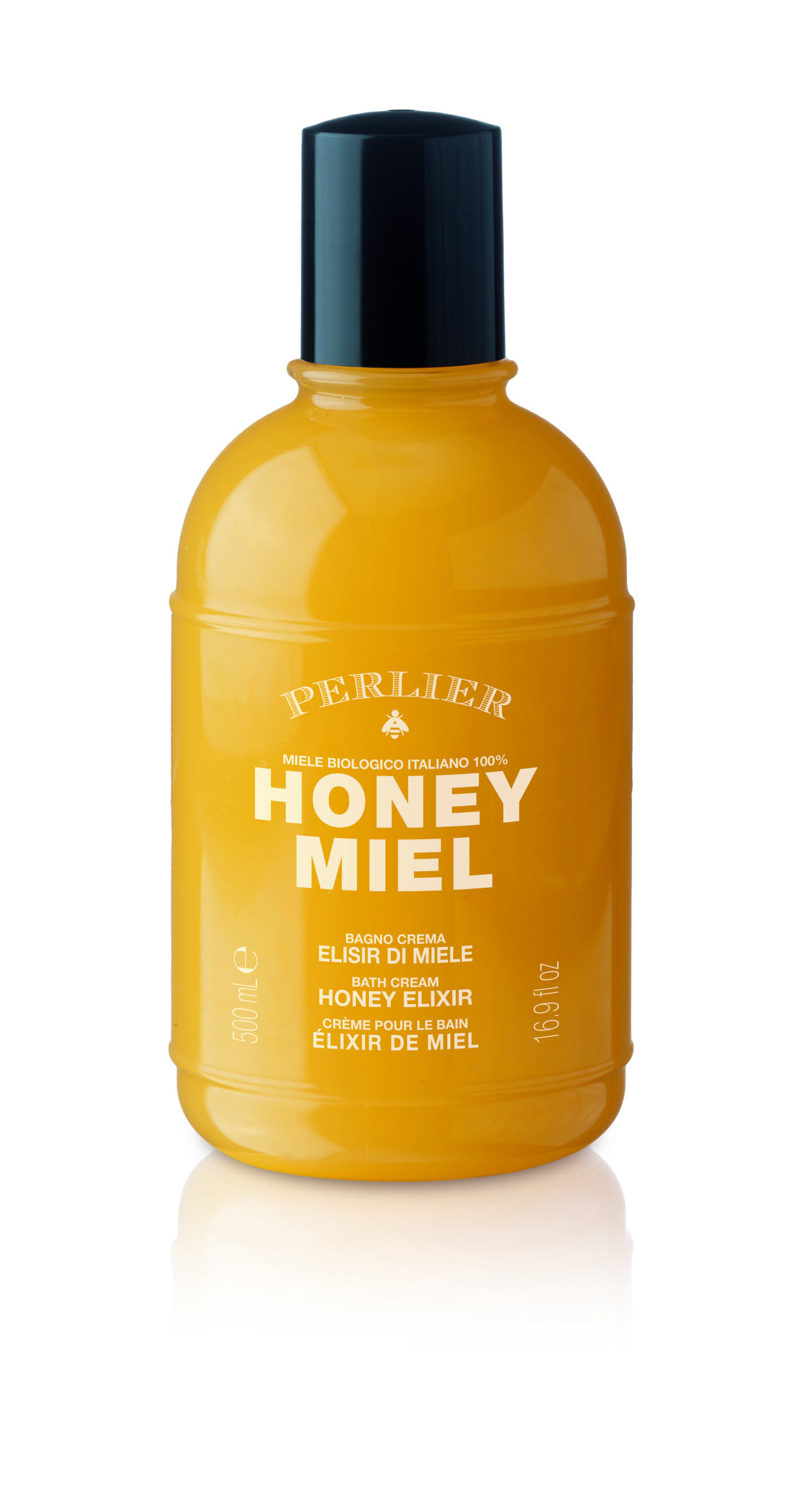 PERLIER HONEY Crème pour le bain miel 500ml