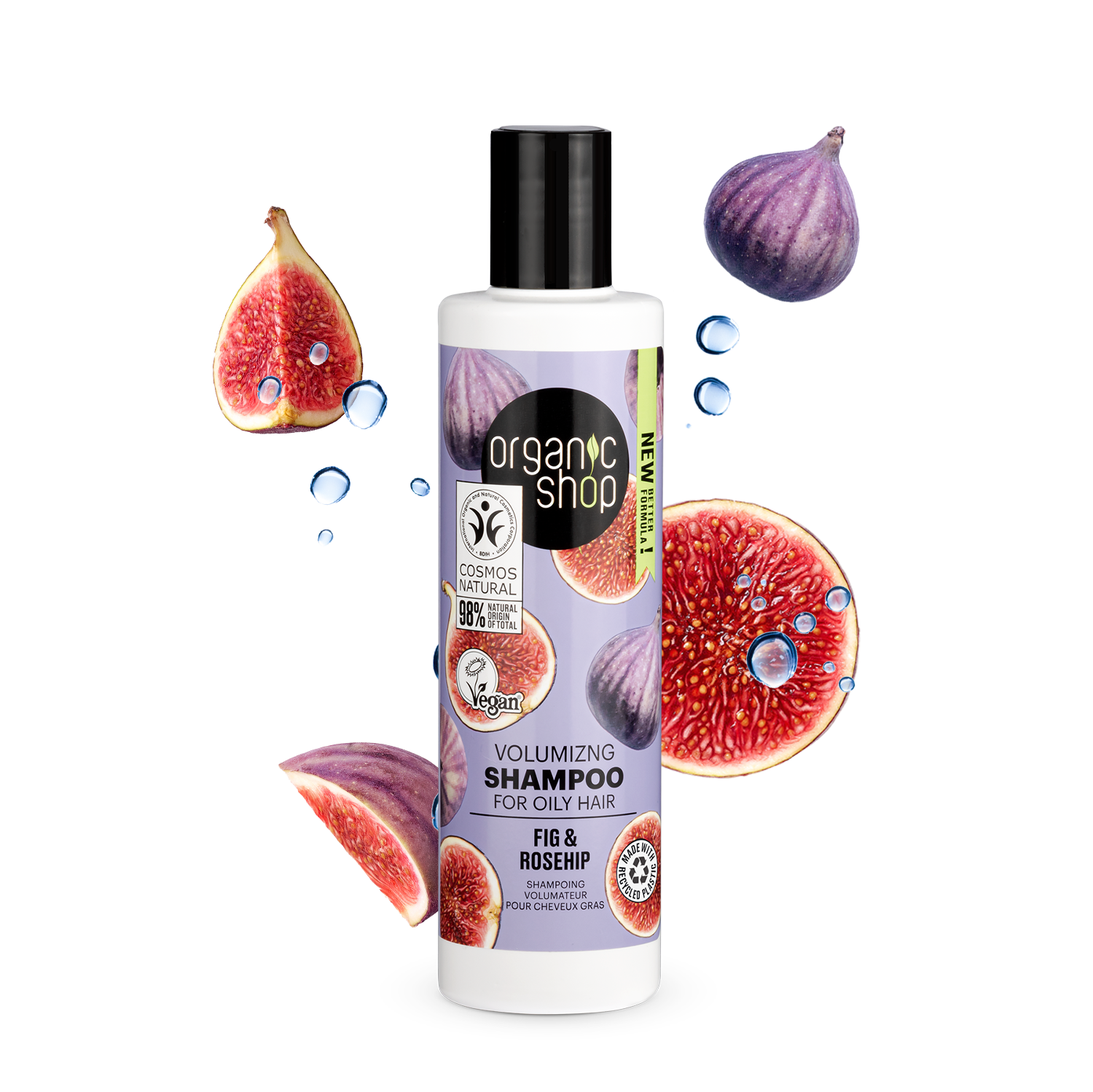 ORGANIC SHOP Fig and Rosehip Shampoo 280 ml