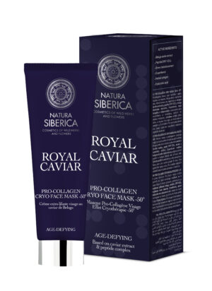 NATURA SIBERICA ROYAL CAVIAR Pro-Collagen Cryo Face Mask -50°, 75 ml
