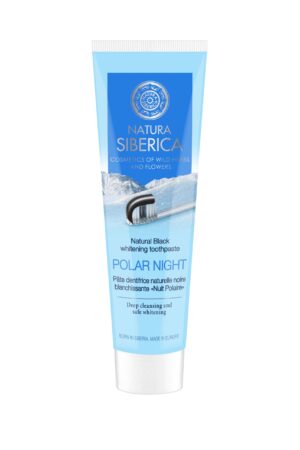 NATURA SIBERICA Polar night houtskool whitening tandpasta 100 g