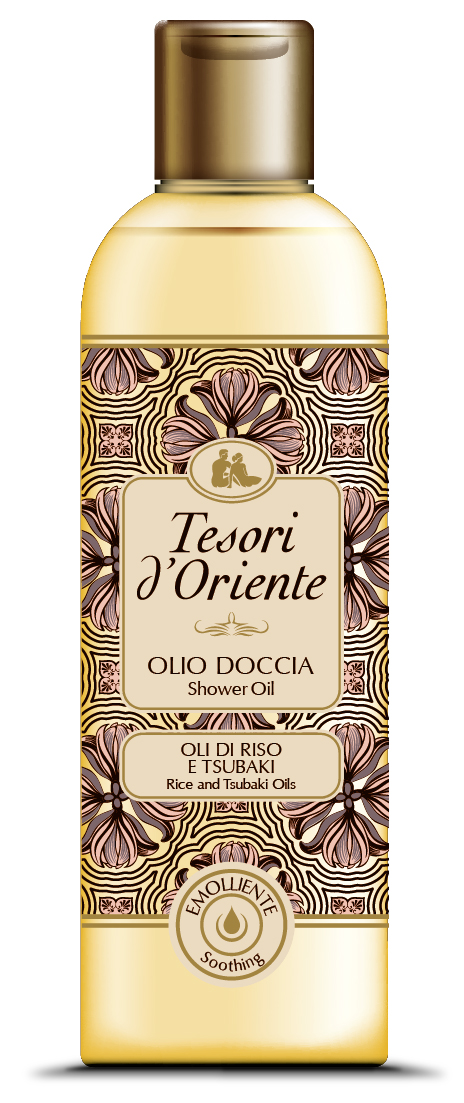 TESORI D’ORIENTE Huile de douche Tsubashi & Riz 250ml