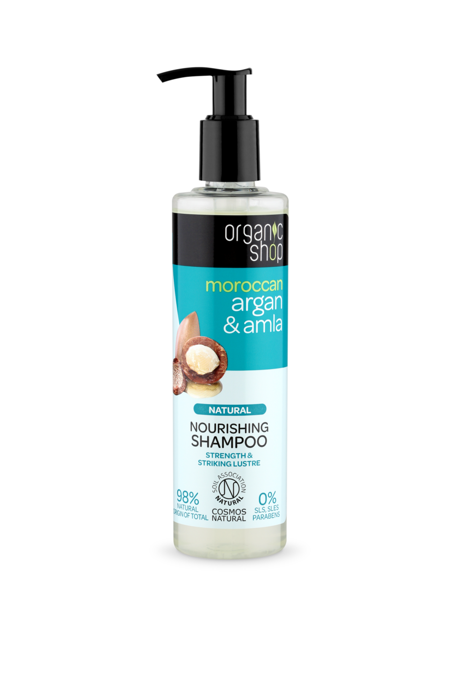 ORGANIC SHOP Nourishing argan & amla shampoo 280 ml